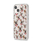 Dog Photo Face iPhone 14 Clear Tough Case Starlight Angled Image