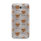 Dogue de Bordeaux Icon with Name Samsung Galaxy J7 2017 Case
