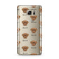 Dogue de Bordeaux Icon with Name Samsung Galaxy Note 5 Case