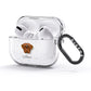 Dogue de Bordeaux Personalised AirPods Glitter Case 3rd Gen Side Image