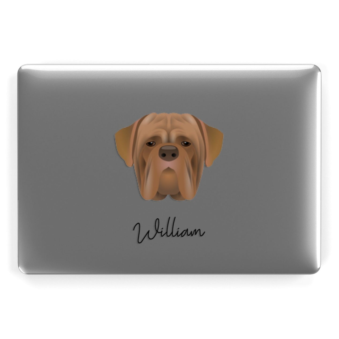 Dogue de Bordeaux Personalised Apple MacBook Case