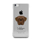 Dogue de Bordeaux Personalised Apple iPhone 5c Case