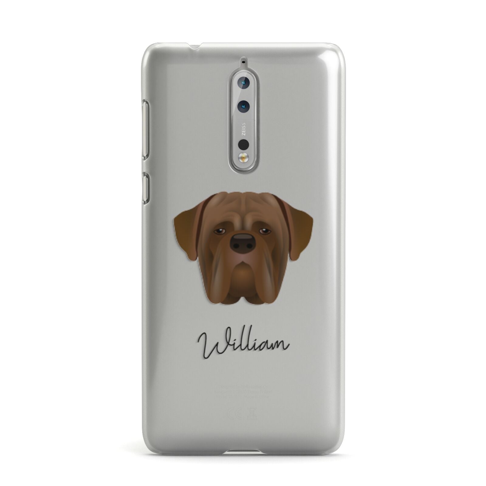Dogue de Bordeaux Personalised Nokia Case