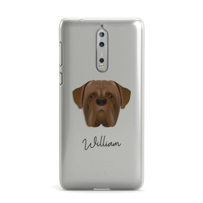 Dogue de Bordeaux Personalised Nokia Case