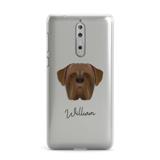 Dogue de Bordeaux Personalised Nokia Case