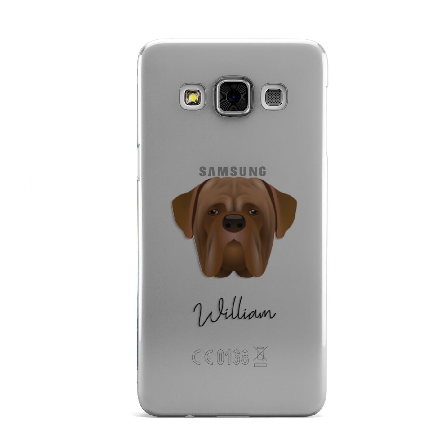 Dogue de Bordeaux Personalised Samsung Galaxy A3 Case