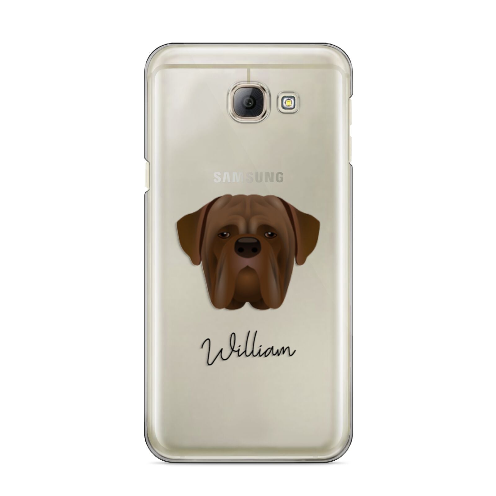 Dogue de Bordeaux Personalised Samsung Galaxy A8 2016 Case