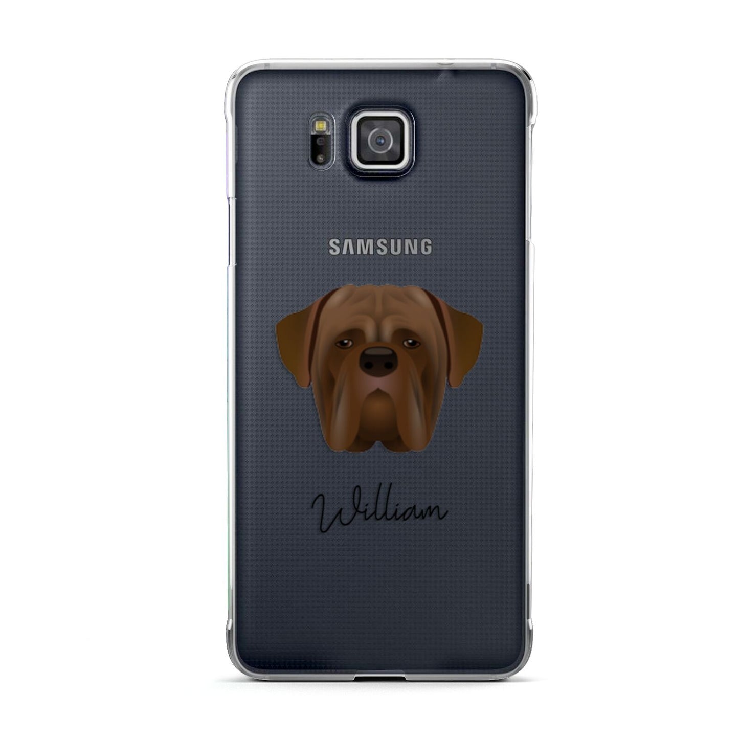 Dogue de Bordeaux Personalised Samsung Galaxy Alpha Case