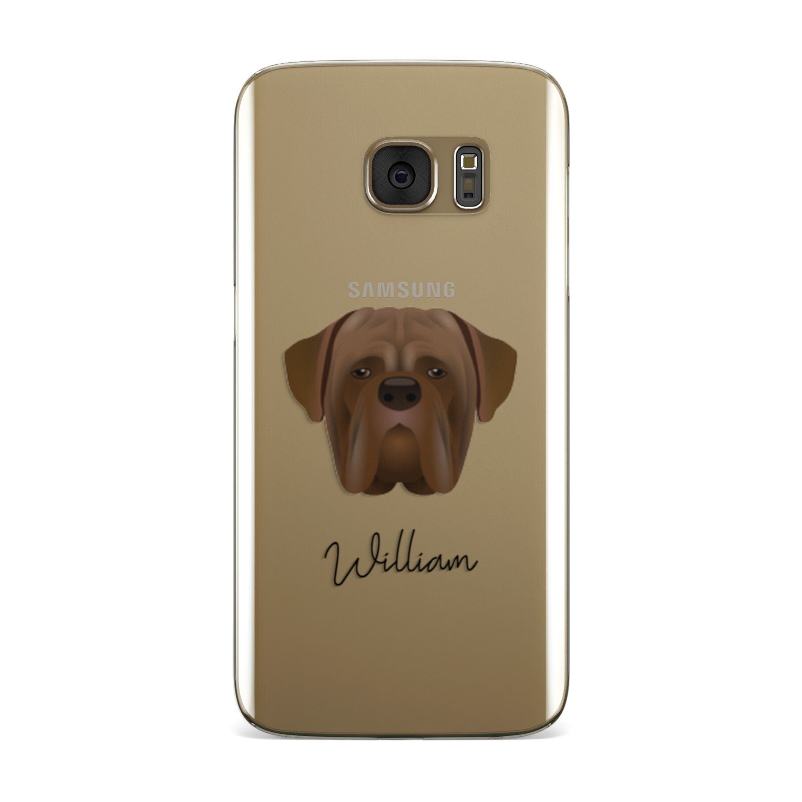 Dogue de Bordeaux Personalised Samsung Galaxy Case