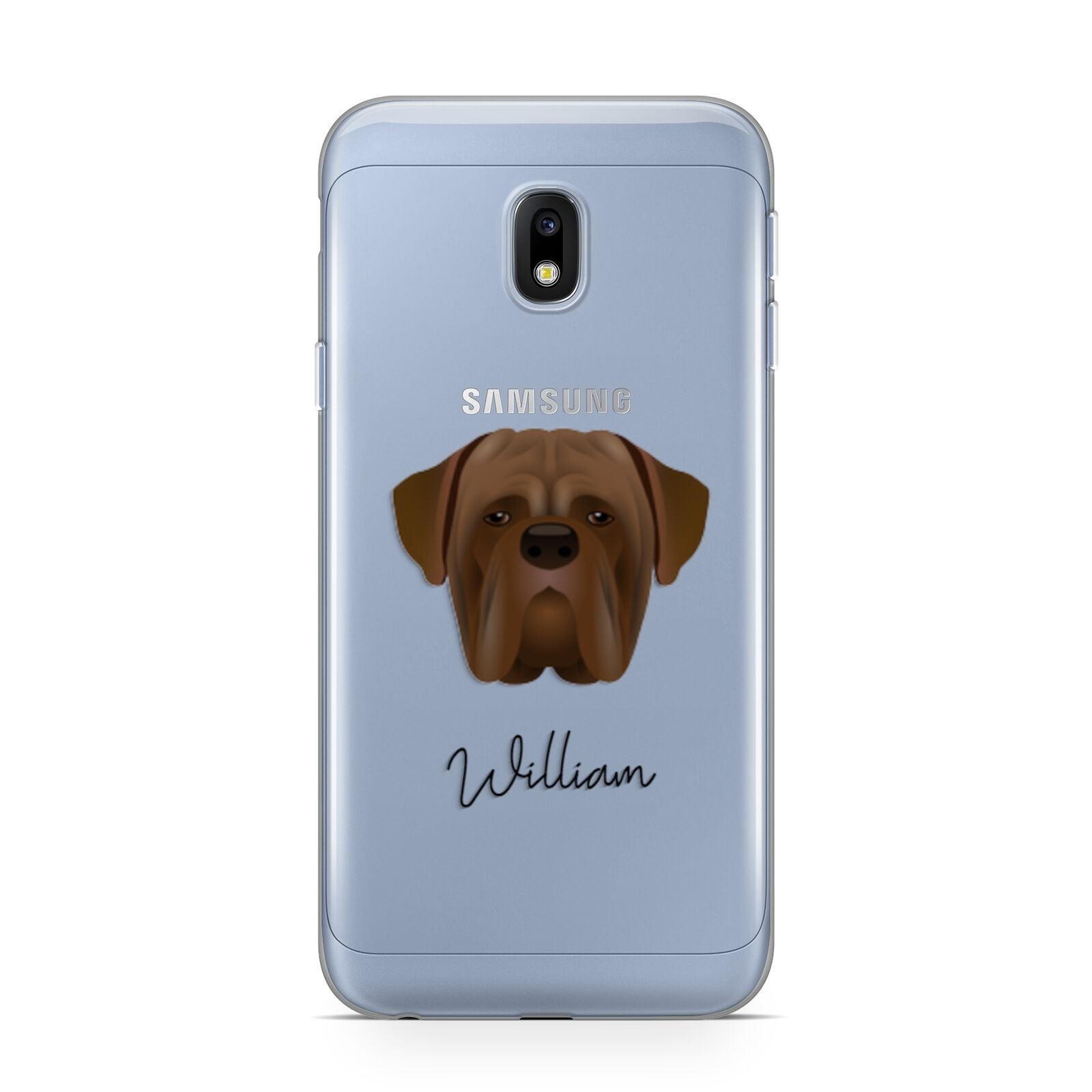 Dogue de Bordeaux Personalised Samsung Galaxy J3 2017 Case