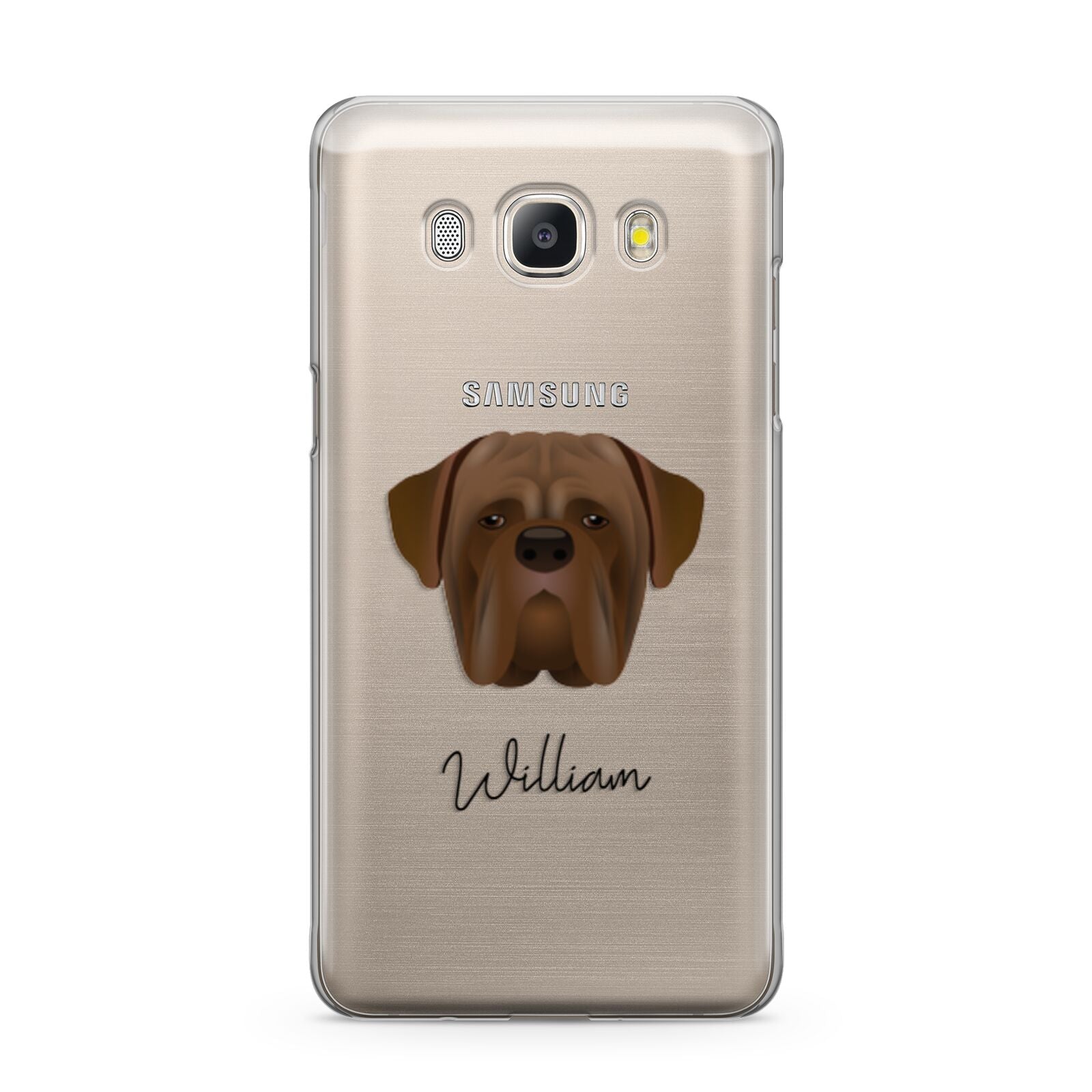 Dogue de Bordeaux Personalised Samsung Galaxy J5 2016 Case