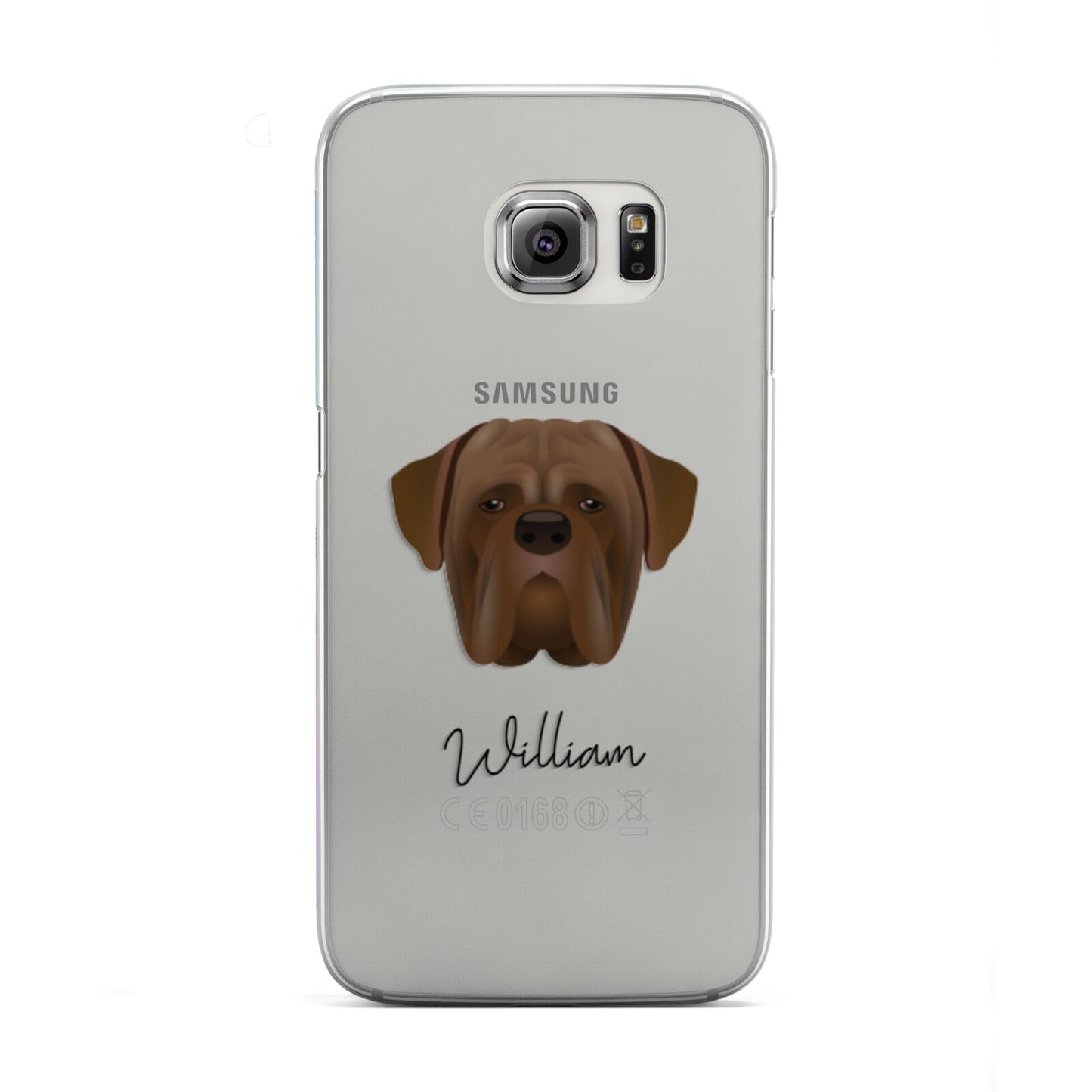 Dogue de Bordeaux Personalised Samsung Galaxy S6 Edge Case