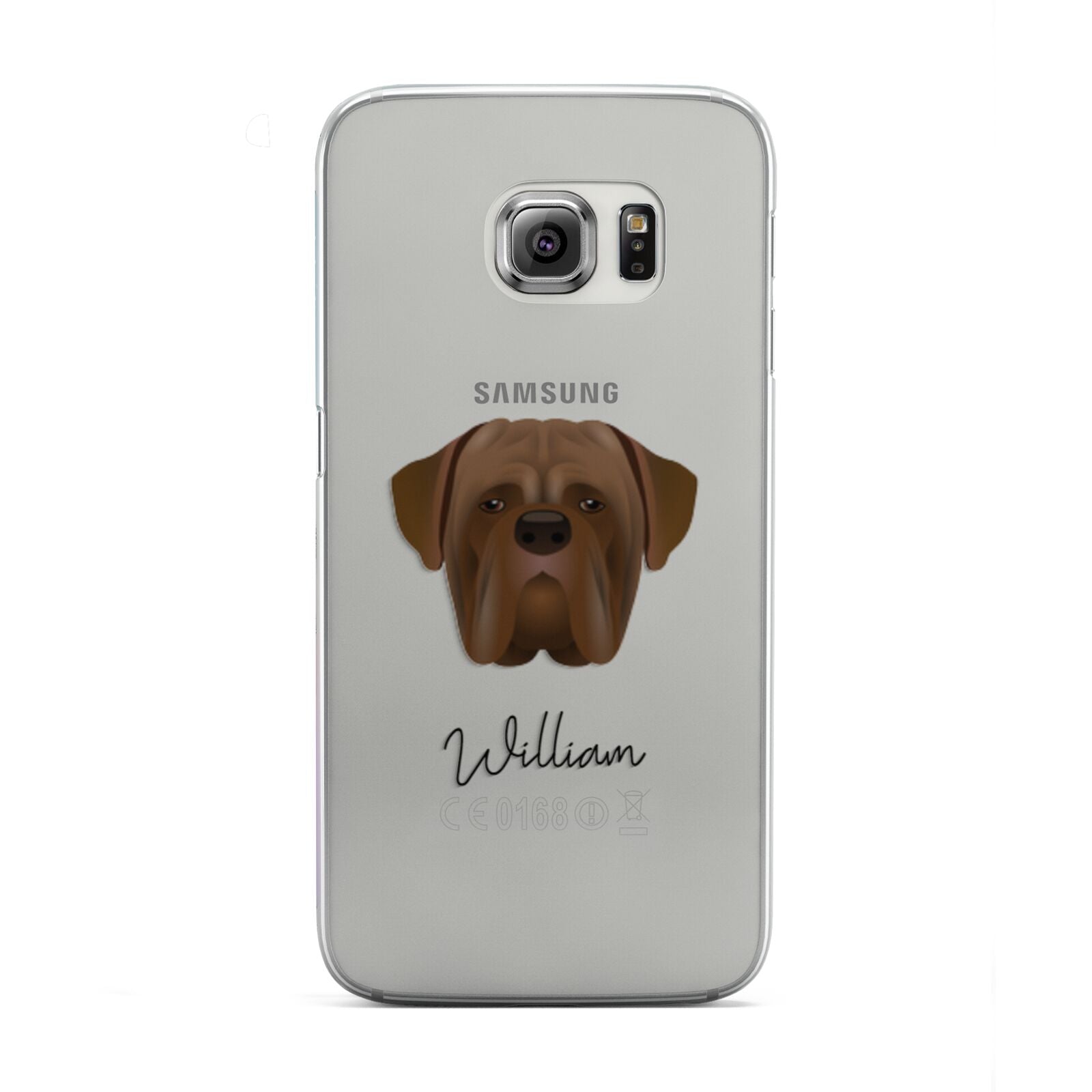 Dogue de Bordeaux Personalised Samsung Galaxy S6 Edge Case