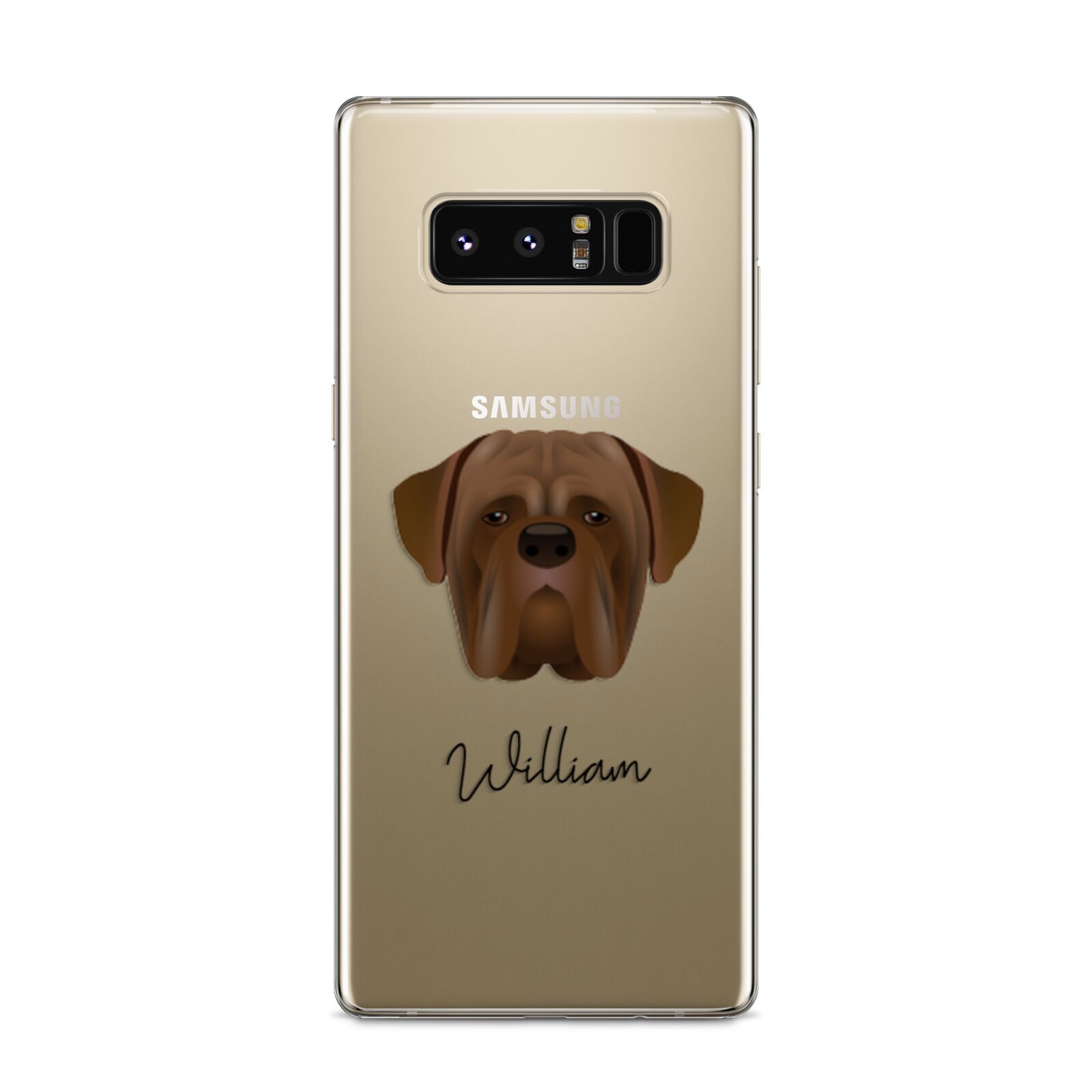 Dogue de Bordeaux Personalised Samsung Galaxy S8 Case