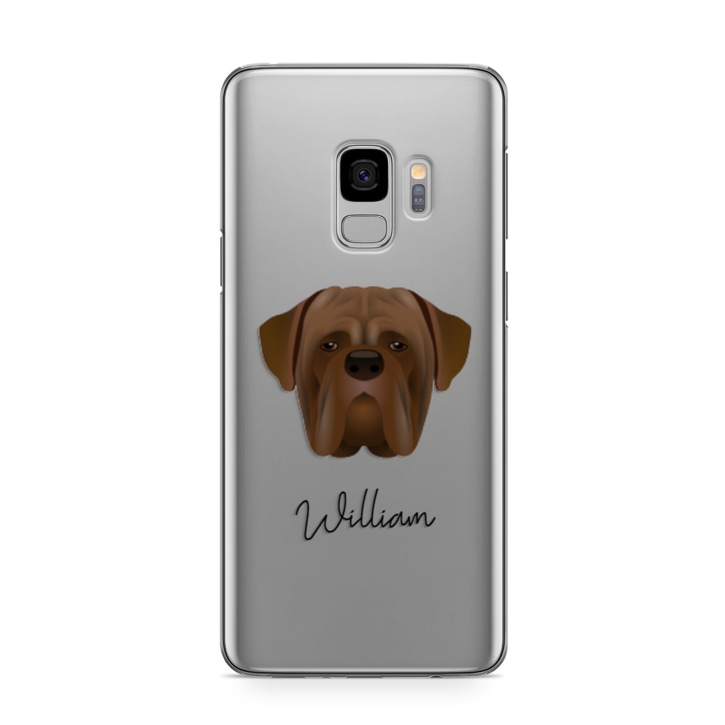 Dogue de Bordeaux Personalised Samsung Galaxy S9 Case
