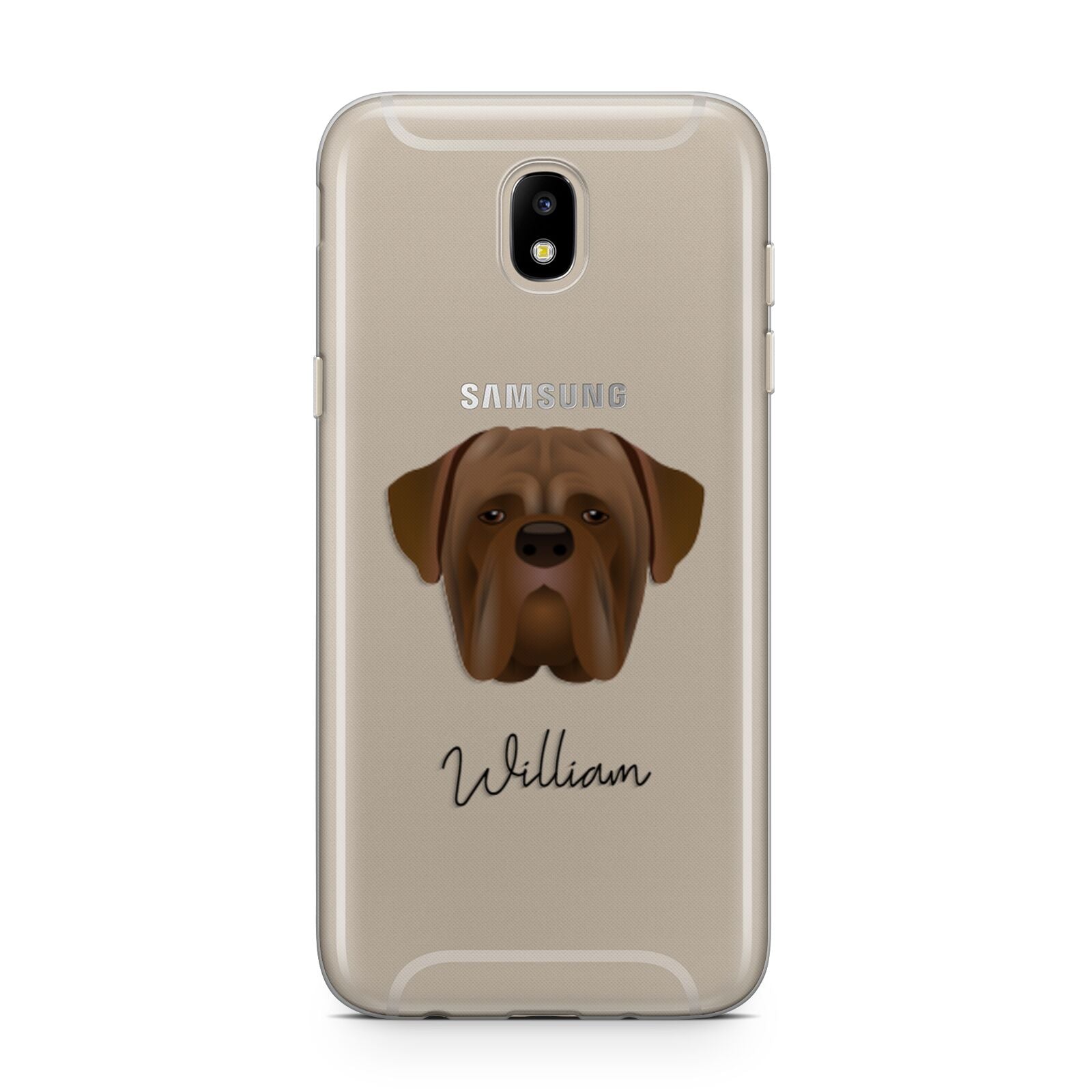 Dogue de Bordeaux Personalised Samsung J5 2017 Case