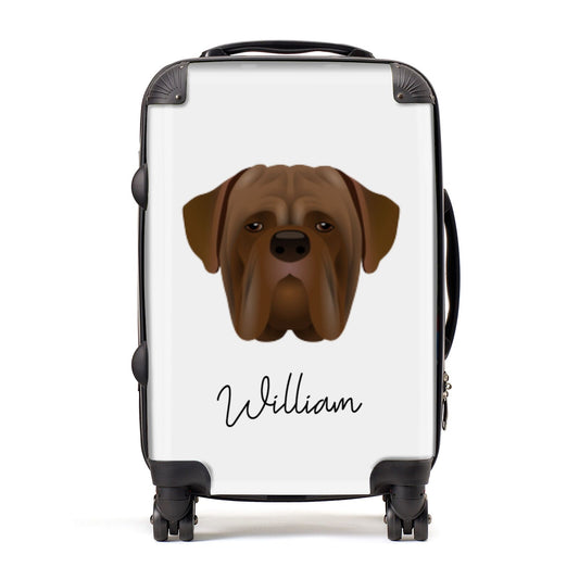 Dogue de Bordeaux Personalised Suitcase
