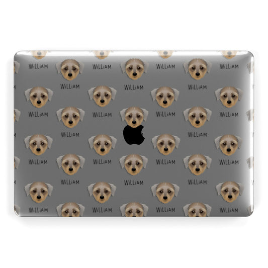 Dorkie Icon with Name Apple MacBook Case