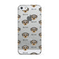 Dorkie Icon with Name Apple iPhone 5 Case