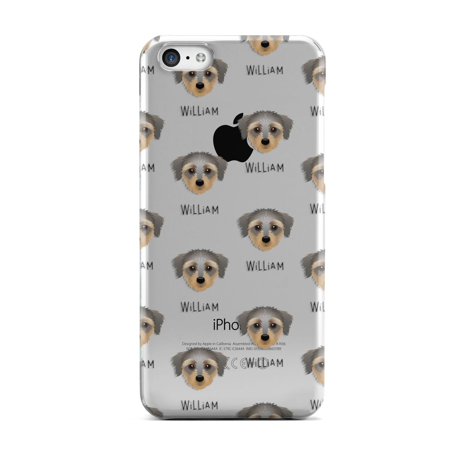 Dorkie Icon with Name Apple iPhone 5c Case