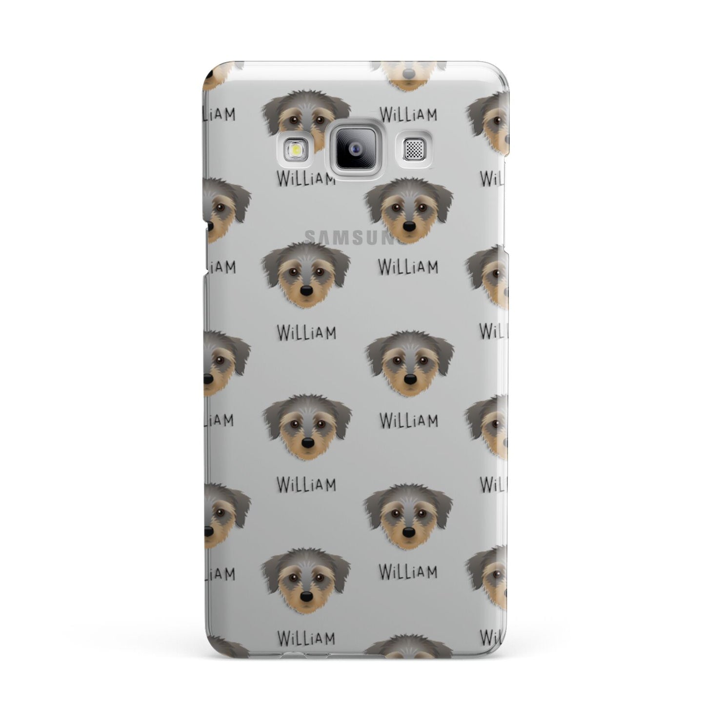 Dorkie Icon with Name Samsung Galaxy A7 2015 Case