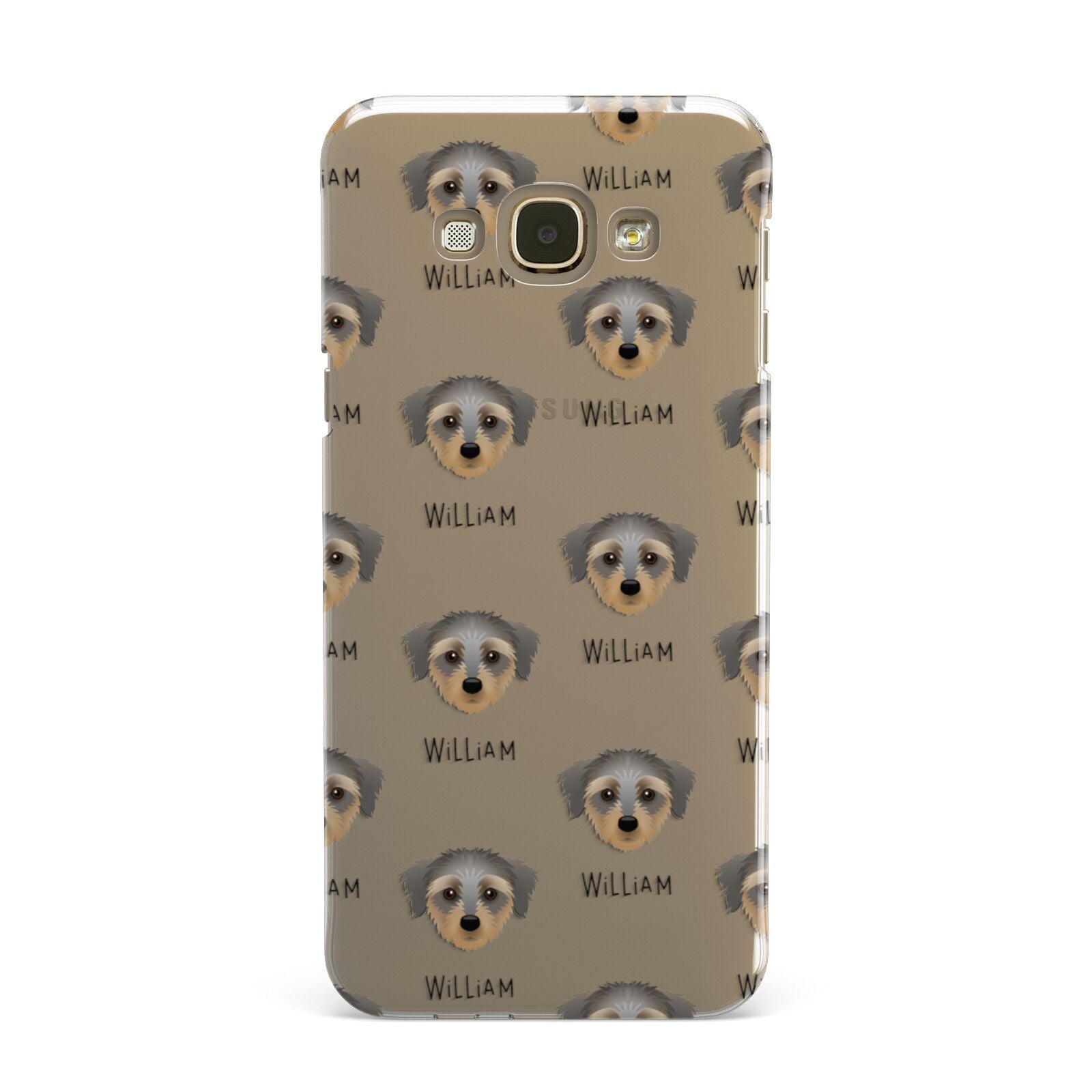 Dorkie Icon with Name Samsung Galaxy A8 Case