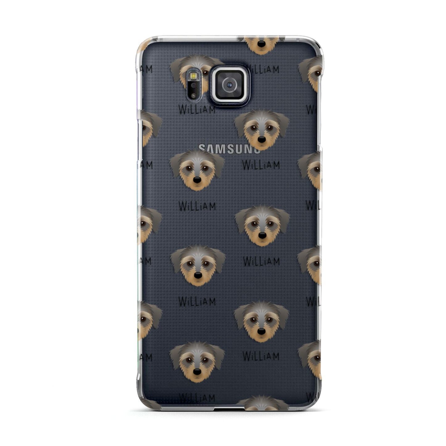 Dorkie Icon with Name Samsung Galaxy Alpha Case