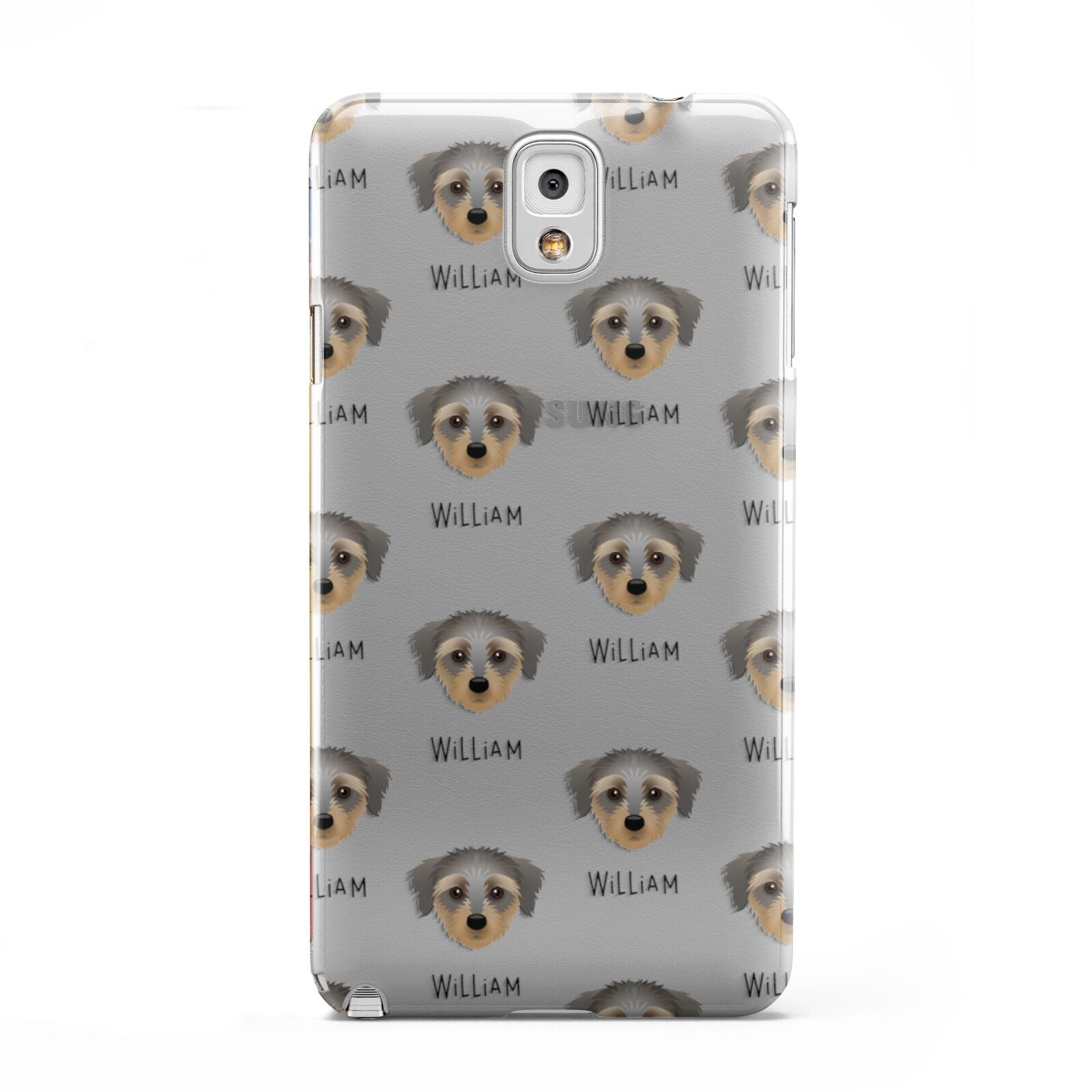 Dorkie Icon with Name Samsung Galaxy Note 3 Case