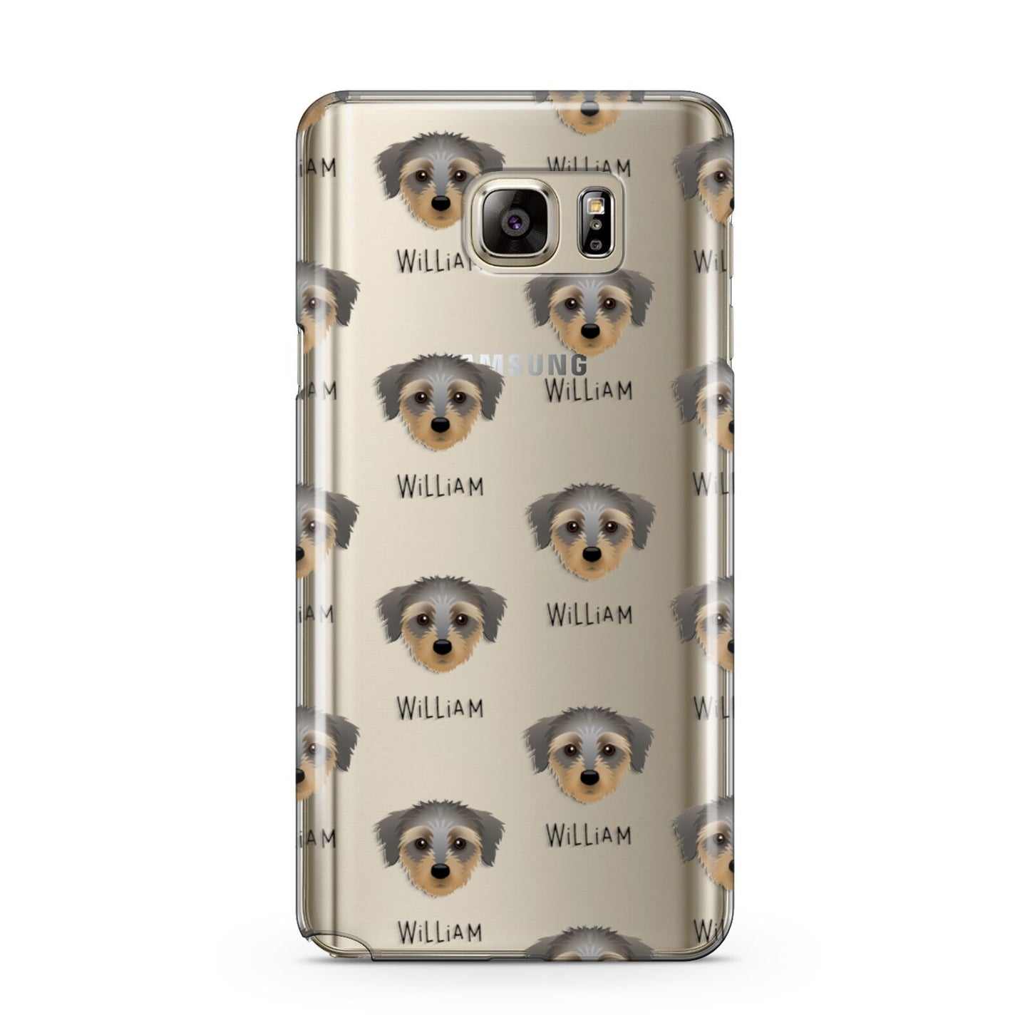 Dorkie Icon with Name Samsung Galaxy Note 5 Case