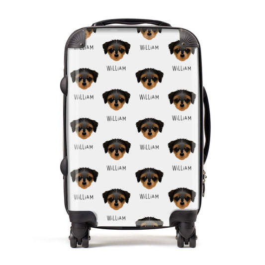 Dorkie Icon with Name Suitcase