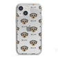 Dorkie Icon with Name iPhone 13 Mini TPU Impact Case with White Edges