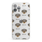 Dorkie Icon with Name iPhone 13 Pro Max Clear Bumper Case