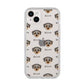 Dorkie Icon with Name iPhone 14 Plus Clear Tough Case Starlight