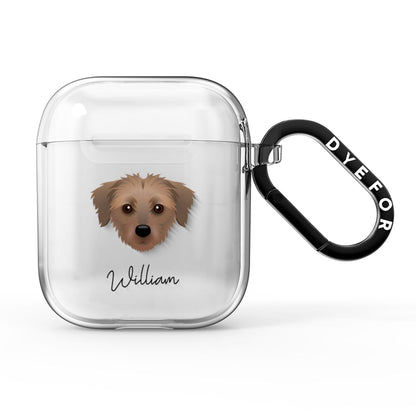 Dorkie Personalised AirPods Clear Case