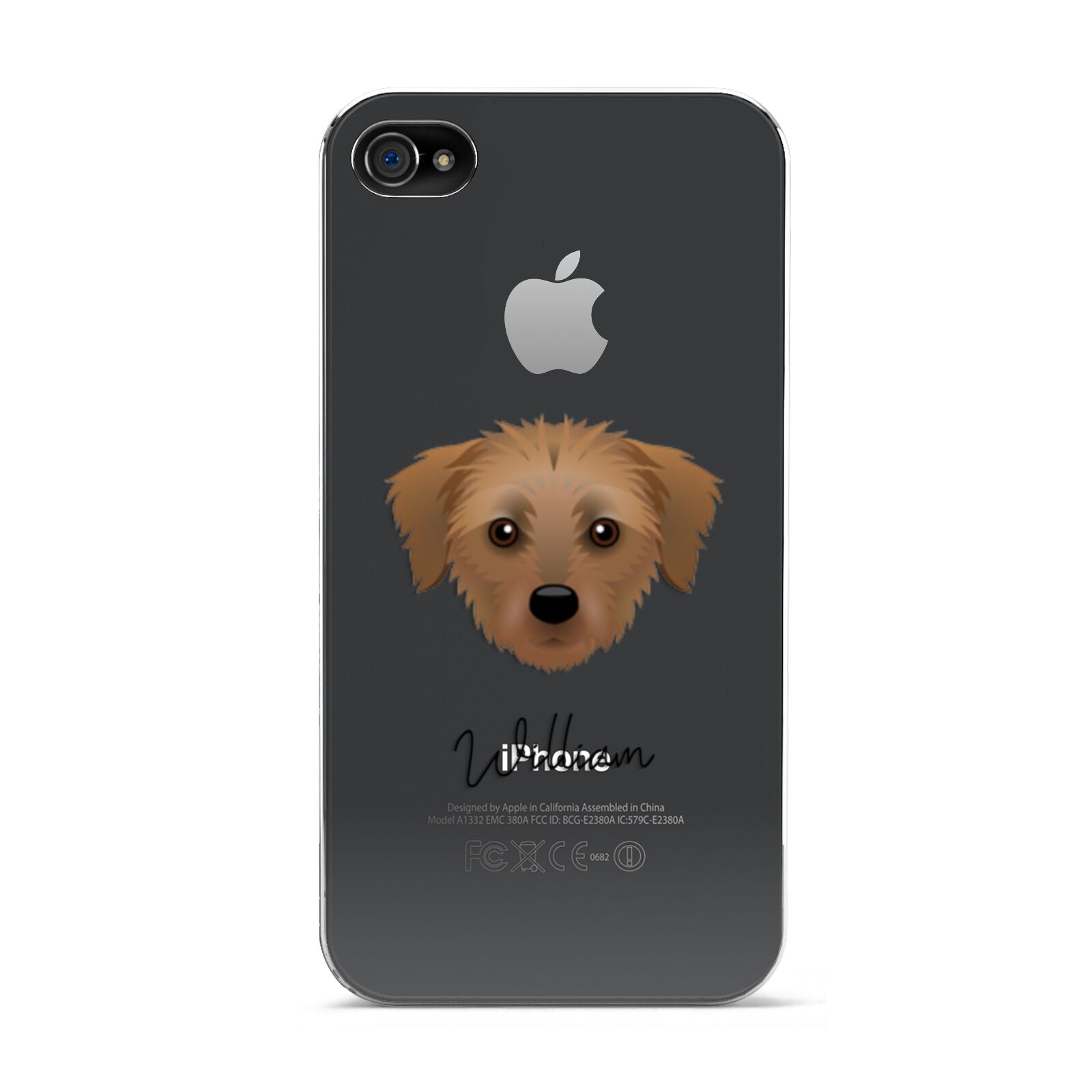 Dorkie Personalised Apple iPhone 4s Case