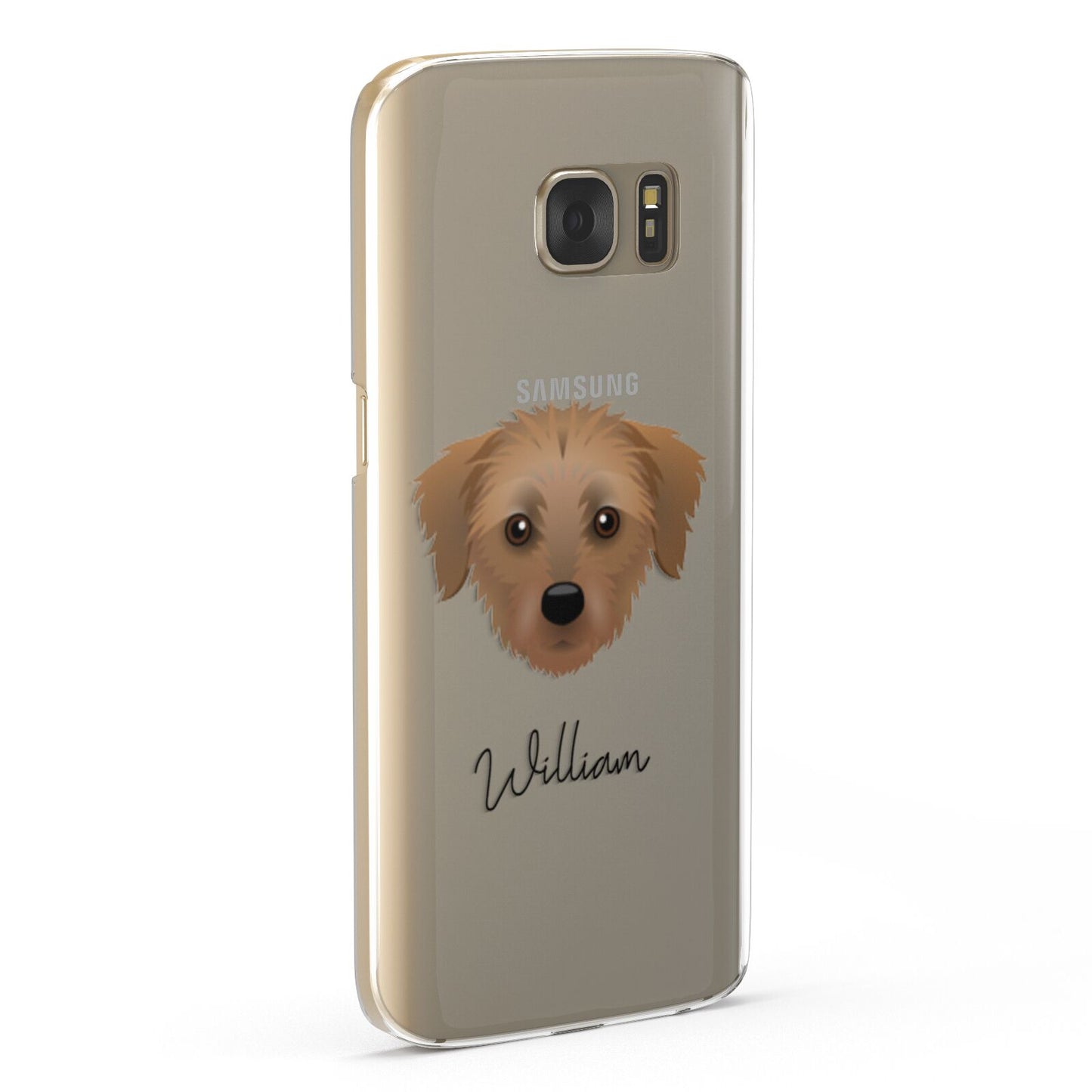 Dorkie Personalised Samsung Galaxy Case Fourty Five Degrees