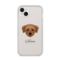 Dorkie Personalised iPhone 14 Plus Clear Tough Case Starlight