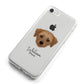 Dorkie Personalised iPhone 8 Bumper Case on Silver iPhone Alternative Image