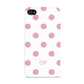 Dots Initials Personalised Apple iPhone 4s Case