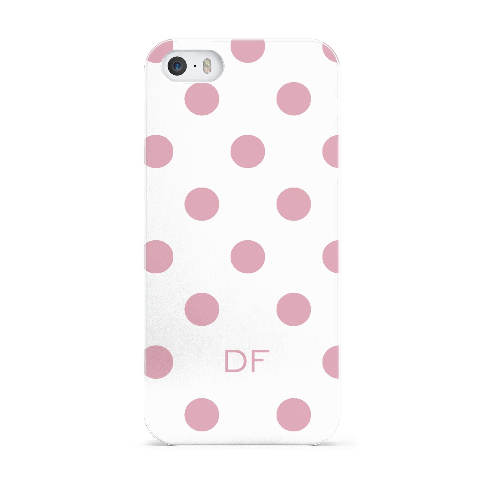 Dots Initials Personalised Apple iPhone 5 Case