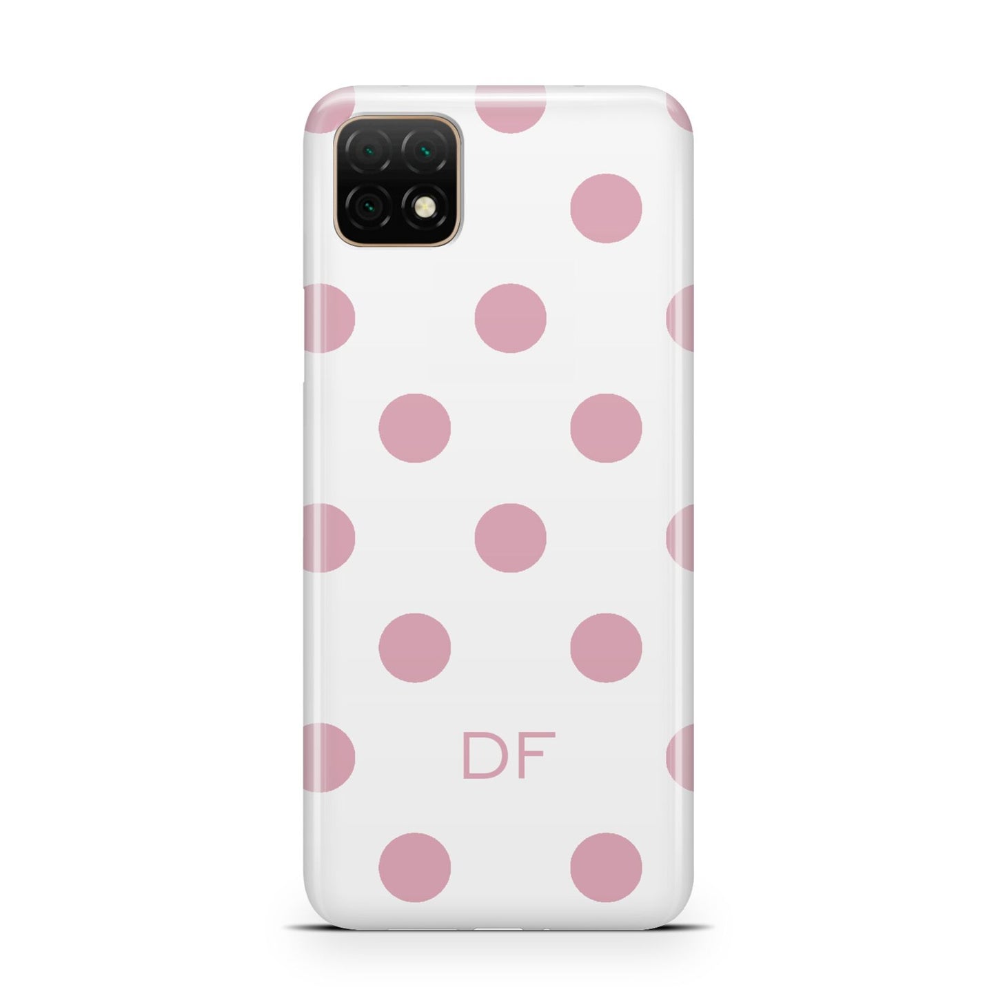 Dots Initials Personalised Huawei Enjoy 20 Phone Case
