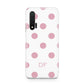 Dots Initials Personalised Huawei Nova 6 Phone Case