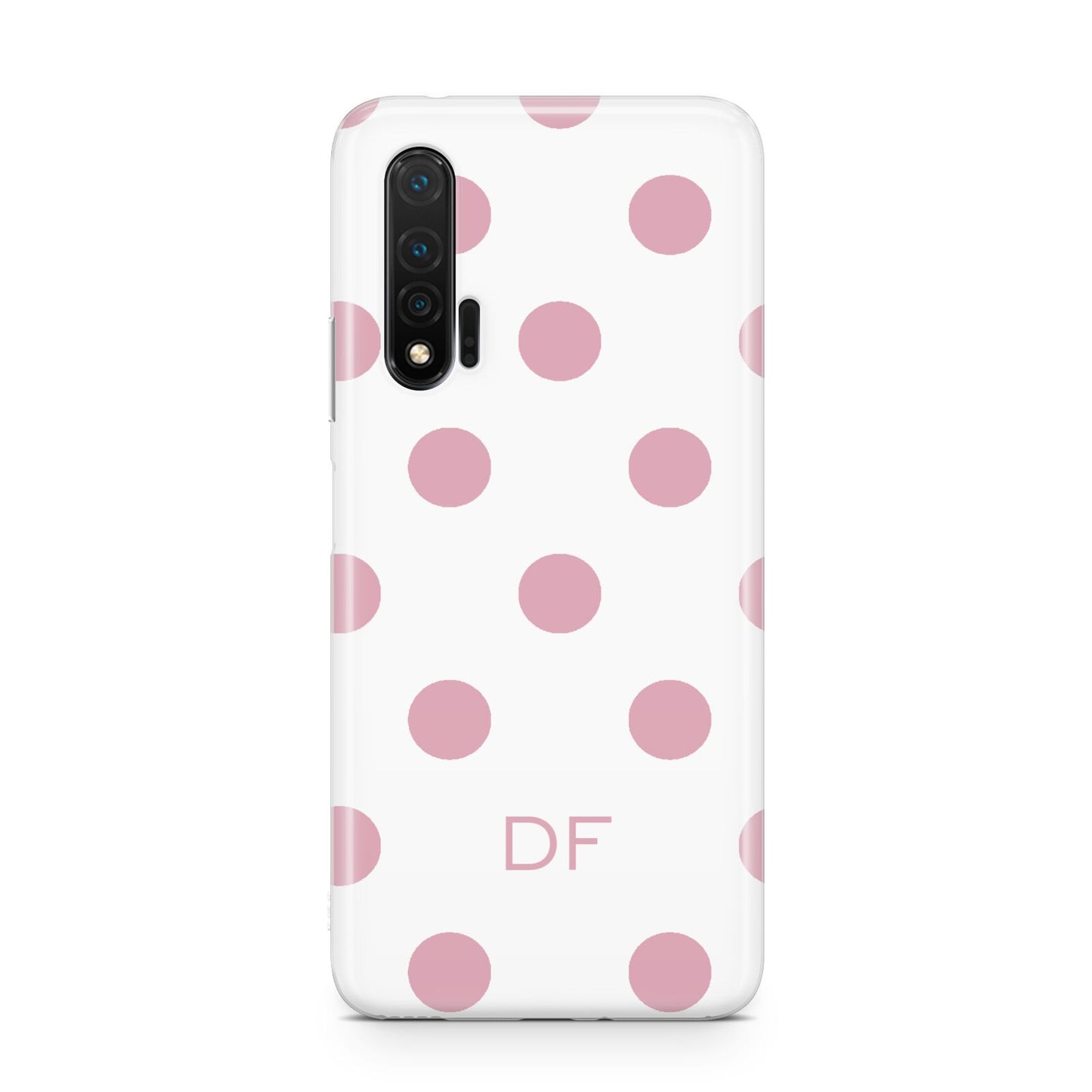 Dots Initials Personalised Huawei Nova 6 Phone Case