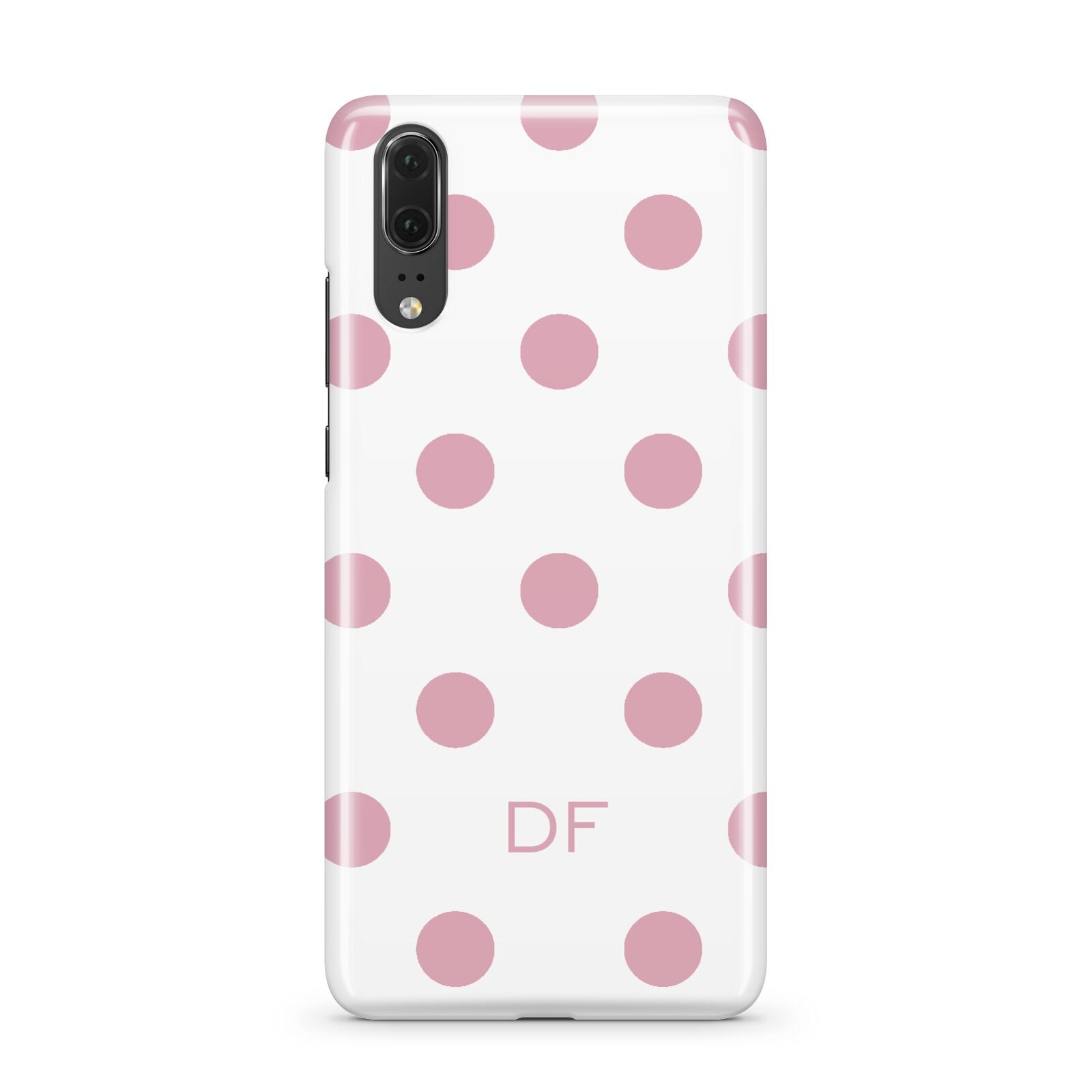 Dots Initials Personalised Huawei P20 Phone Case