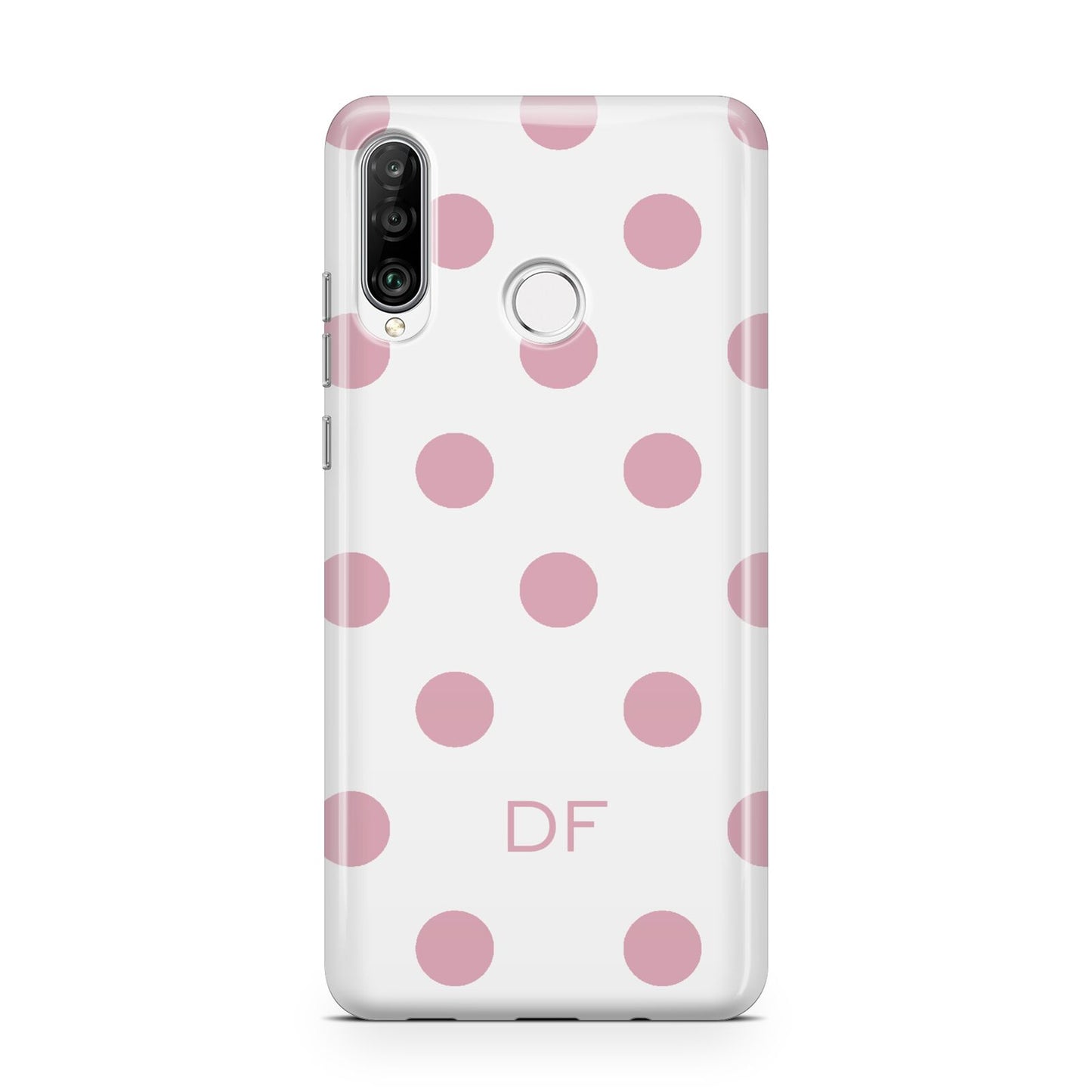 Dots Initials Personalised Huawei P30 Lite Phone Case