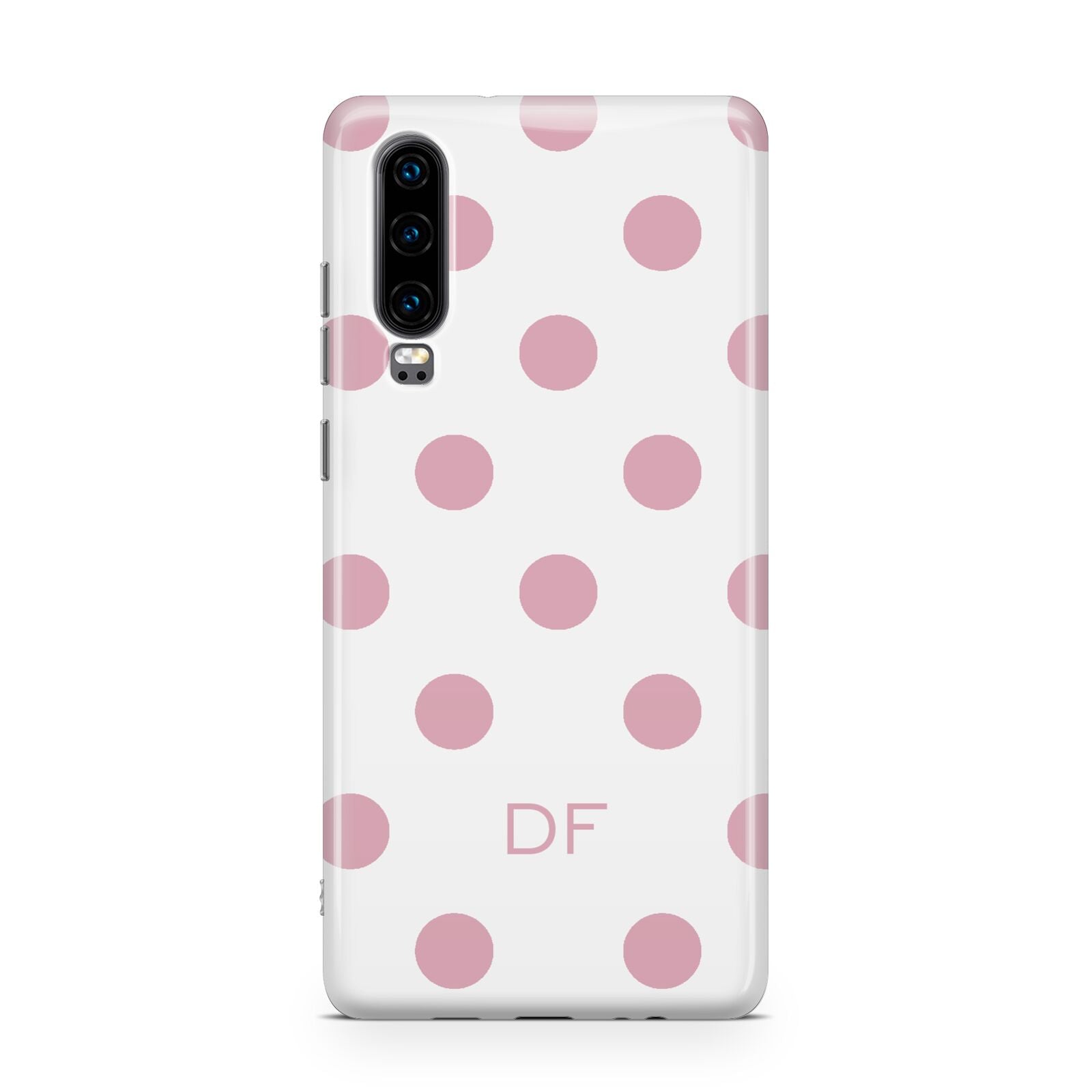 Dots Initials Personalised Huawei P30 Phone Case