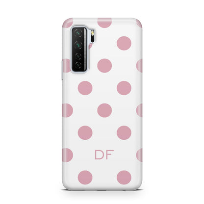 Dots Initials Personalised Huawei P40 Lite 5G Phone Case