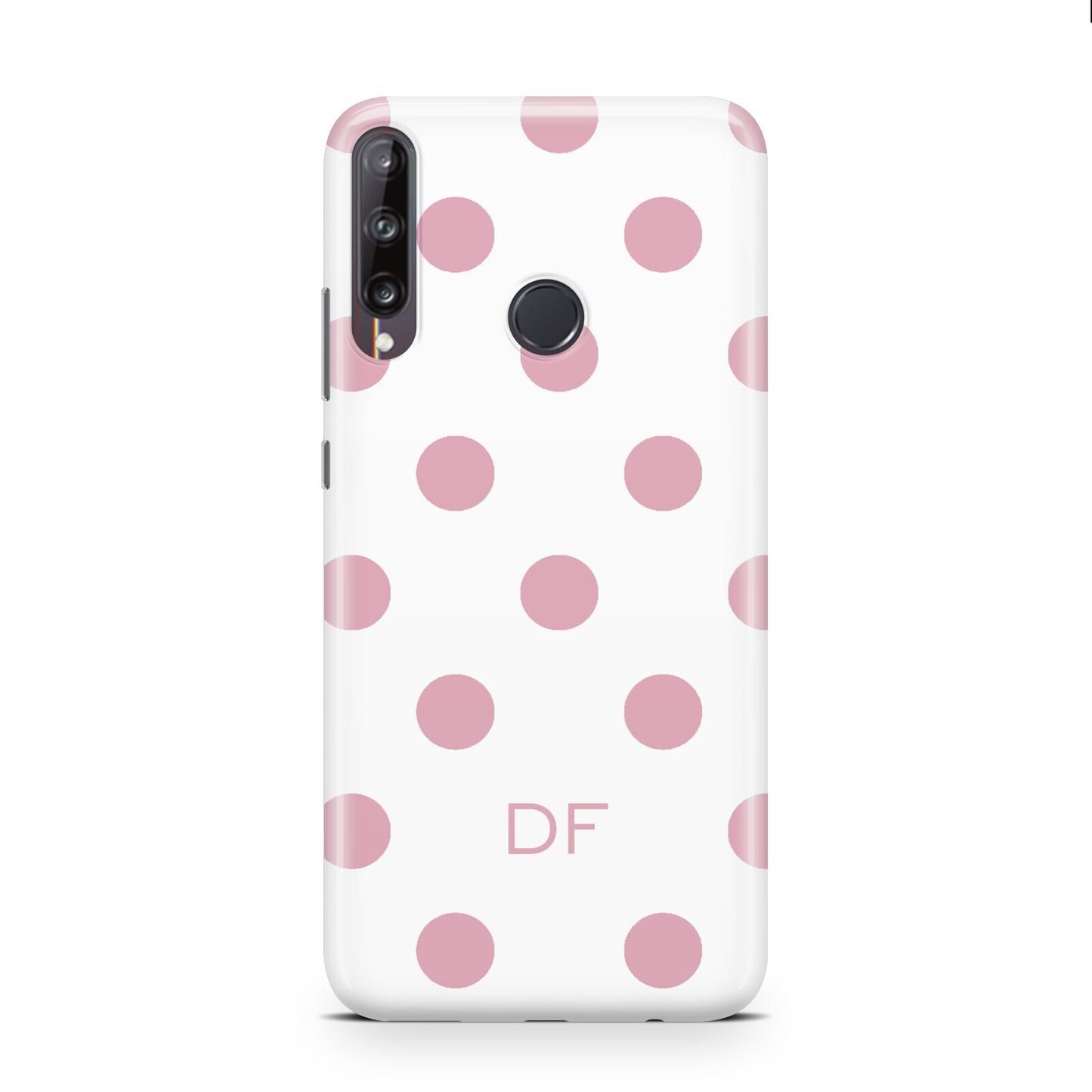 Dots Initials Personalised Huawei P40 Lite E Phone Case