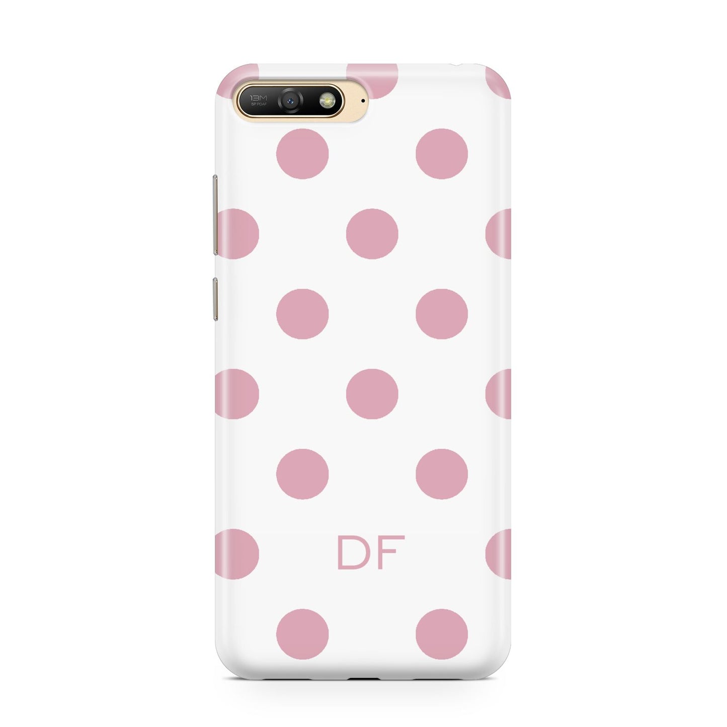 Dots Initials Personalised Huawei Y6 2018