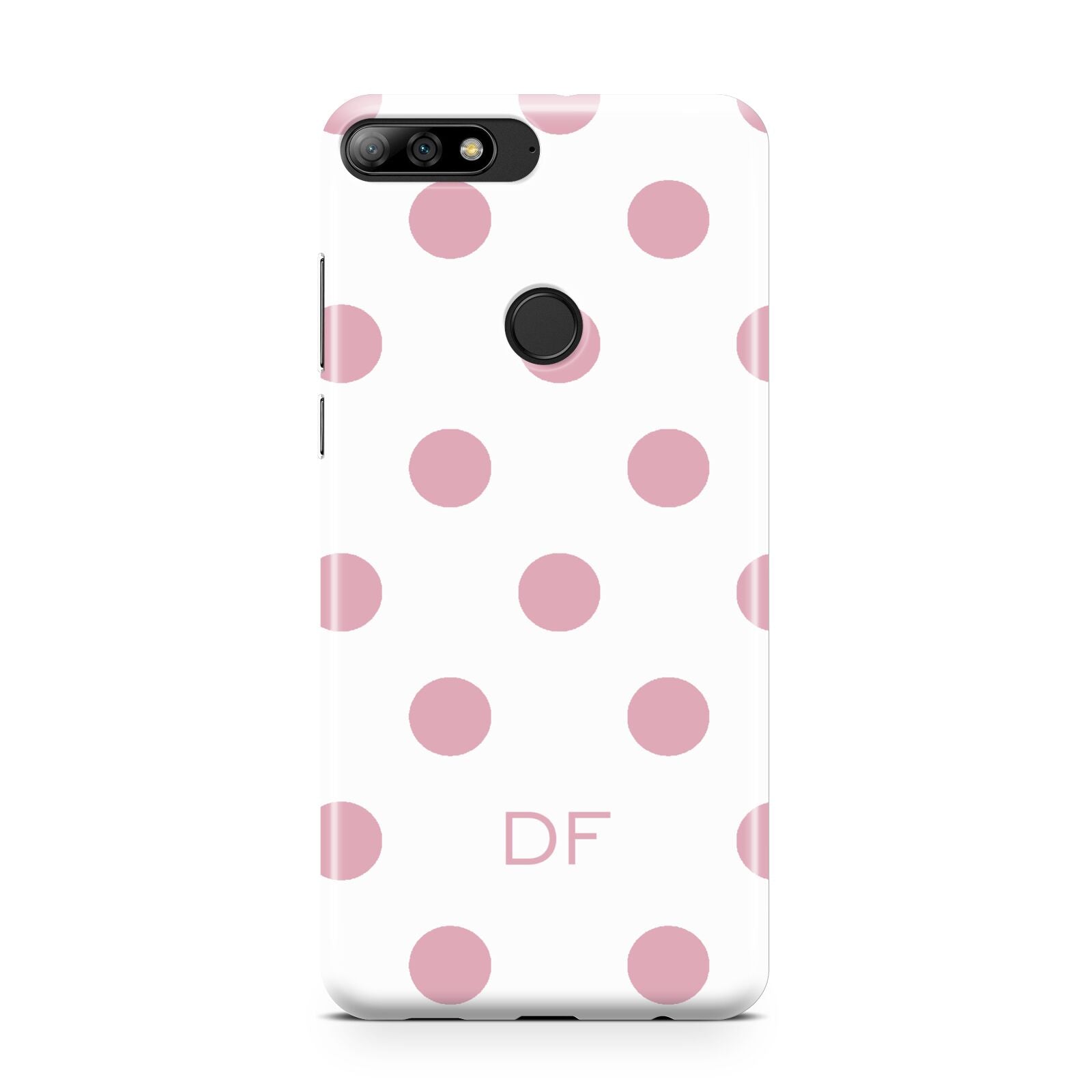 Dots Initials Personalised Huawei Y7 2018